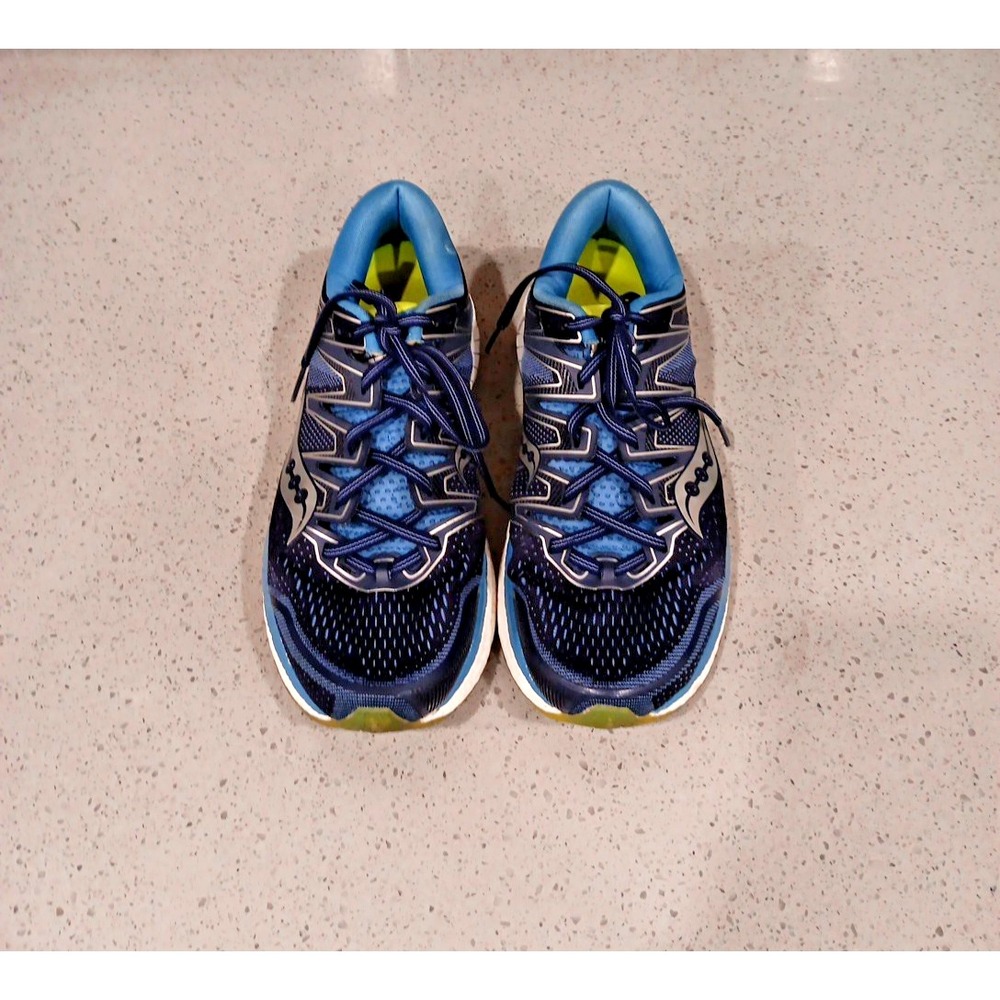 Saucony Womens Hurricane ISO 5 S10460-1 Blue Running Shoes Sneakers Size 9.5 - Picture 6 of 10